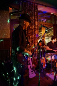 John playing his PRS live at the Globe, Brentford