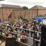 Essex wedding band 17th September 2016 Stage view